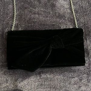 Women’s velvet clutch or shoulder bag